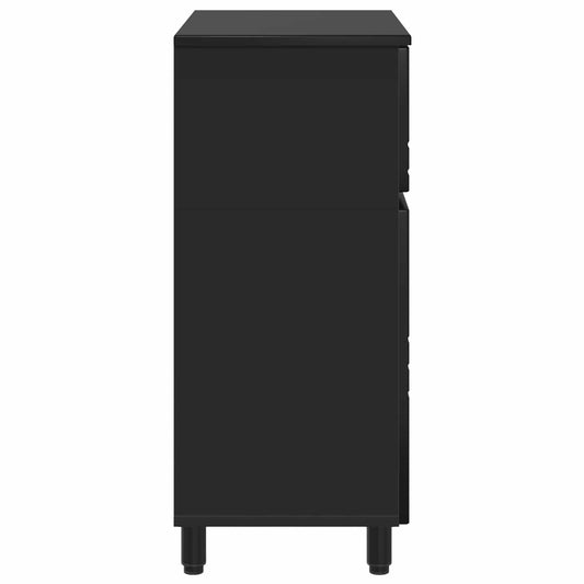Bad Sminkebord Svart 60 x 35 x 80 cm Konstruert tre