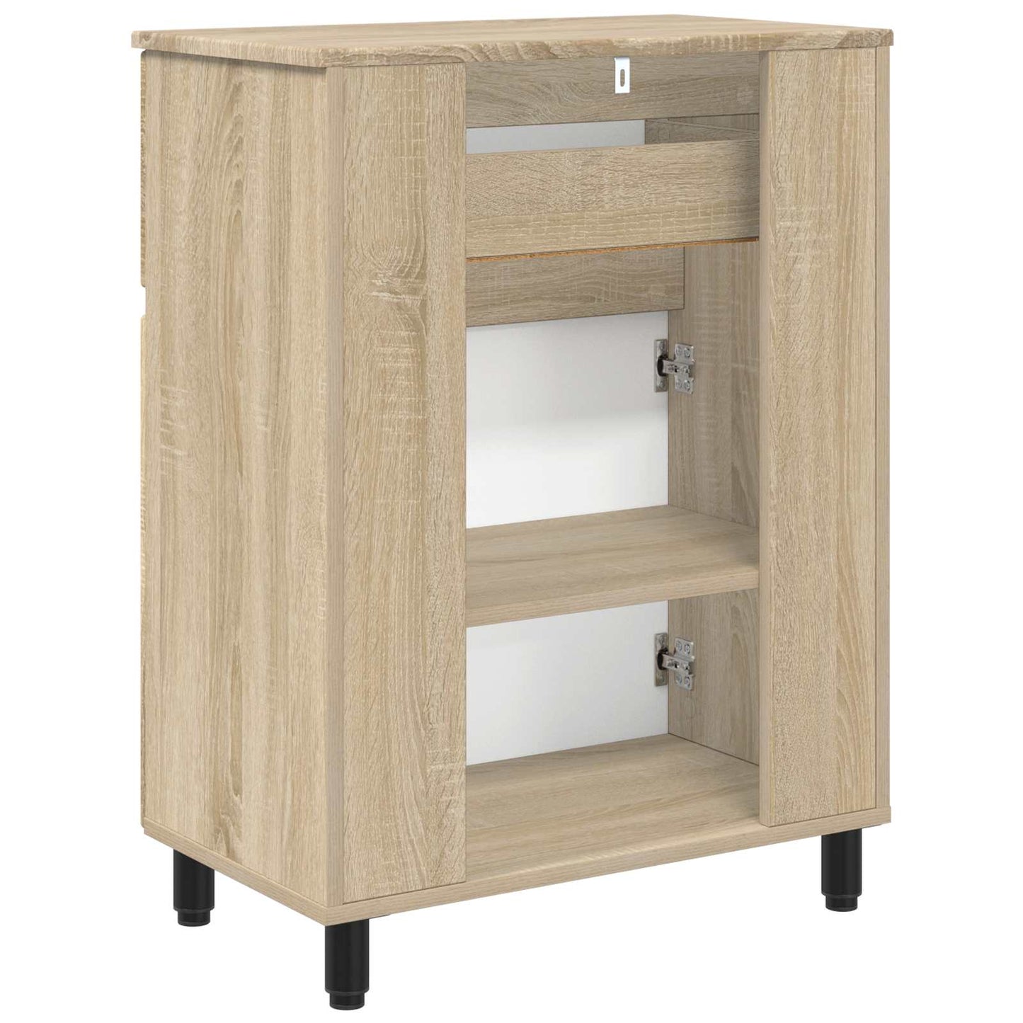 Bad Sminkebord Sonoma eik 60 x 35 x 80 cm Konstruert tre