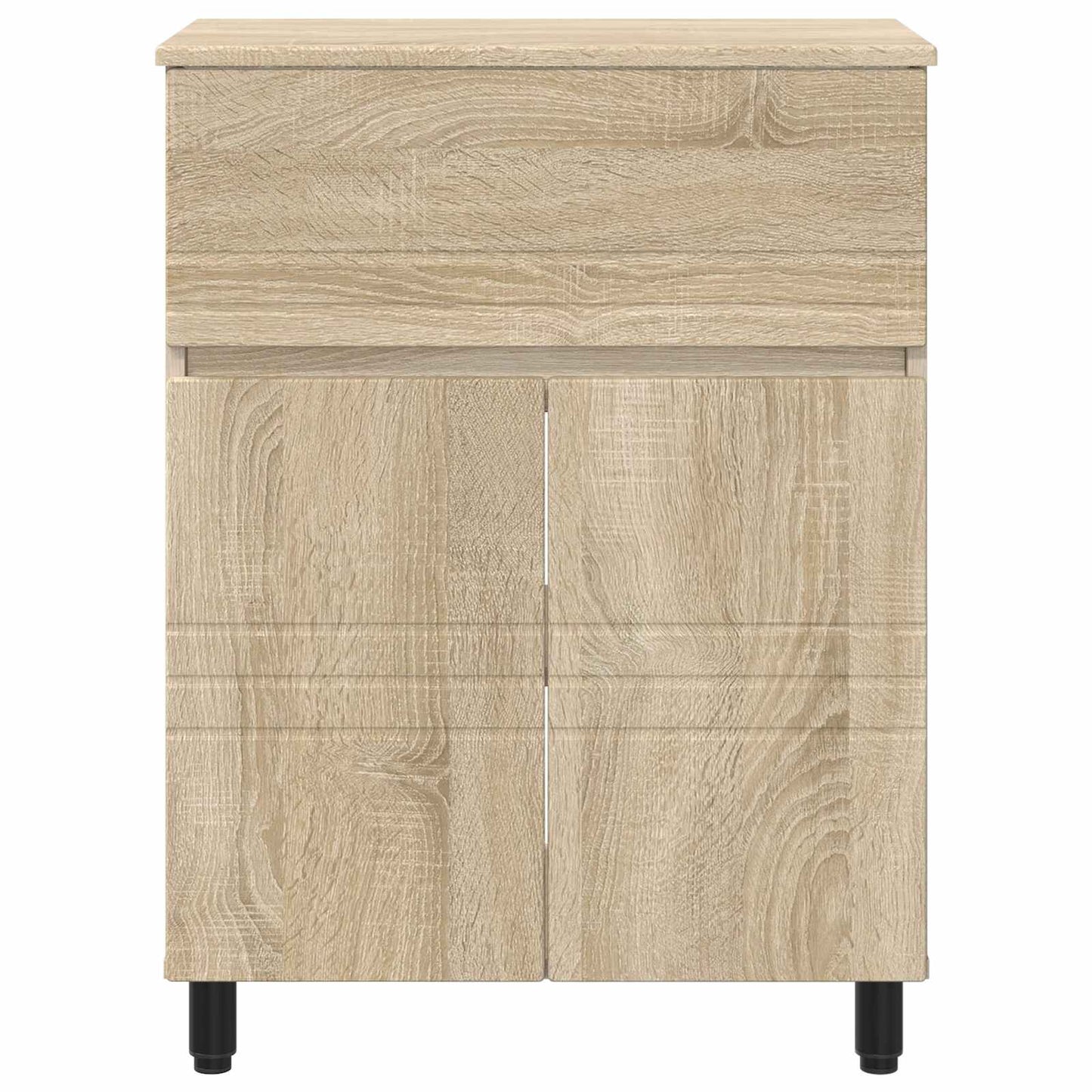 Bad Sminkebord Sonoma eik 60 x 35 x 80 cm Konstruert tre