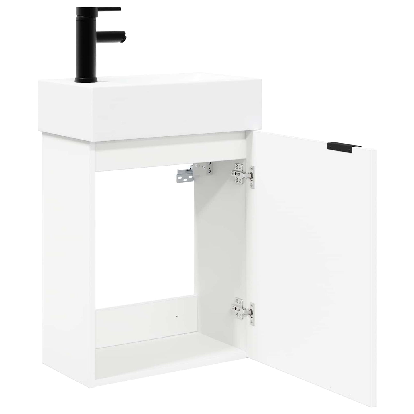 Badeværelses enhet med kran Hvit 45,5 x 22,5 x 84 cm