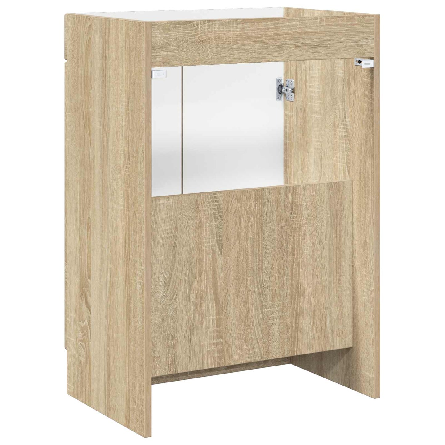 Baderomsskap under vask Sonoma eik 56 x 37,5 x 81 cm