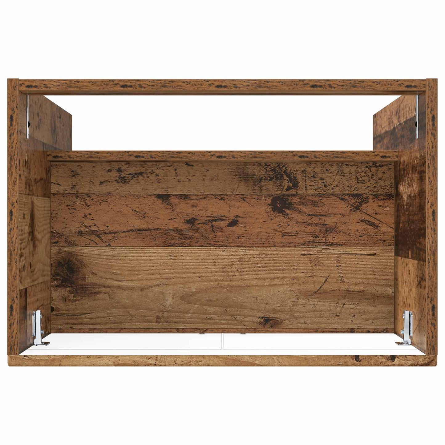 Baderomsskap under vask Gammelt tre 56 x 37,5 x 81 cm