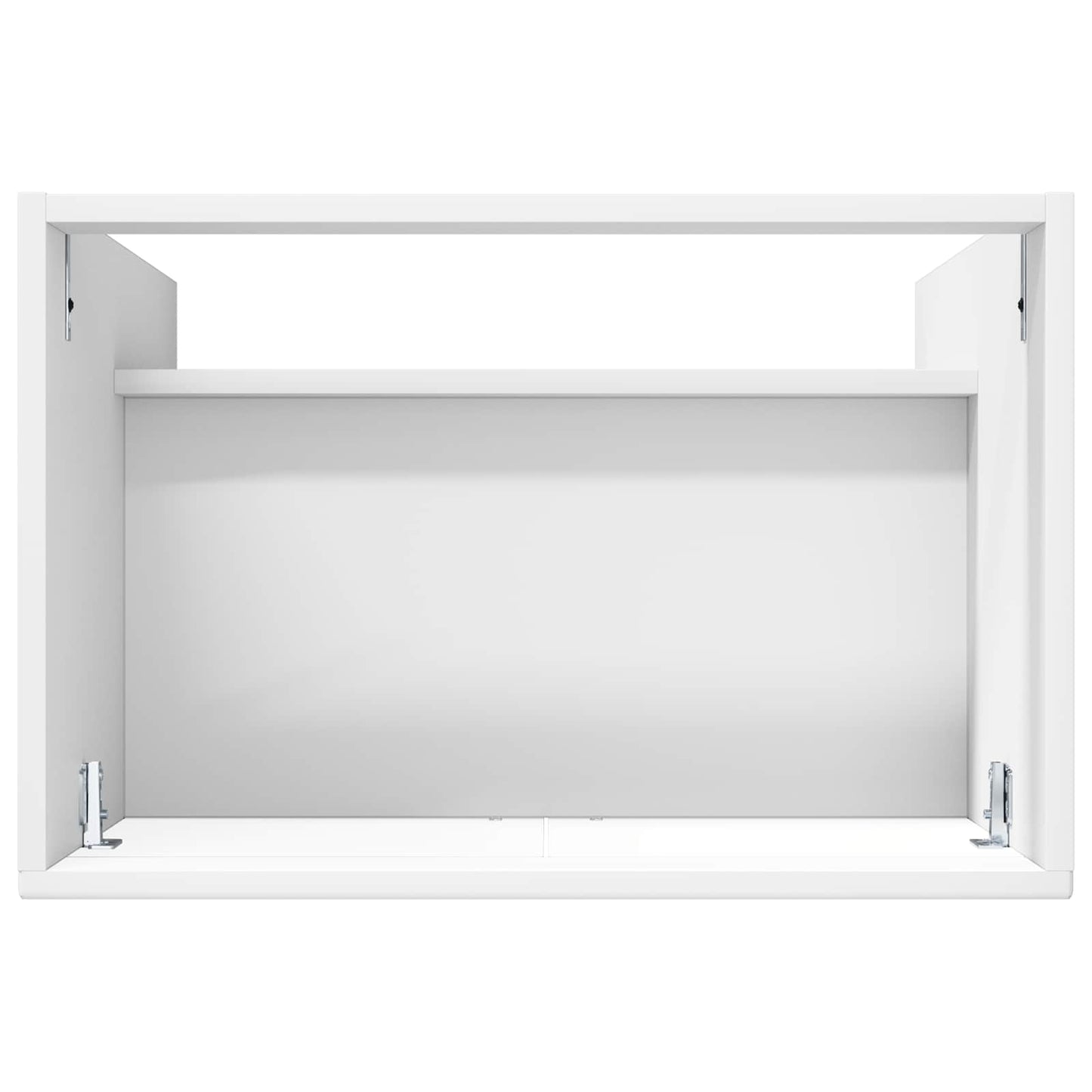Baderomsskap under vask Hvit 78,5 x 37,5 x 81 cm Konstruert tre
