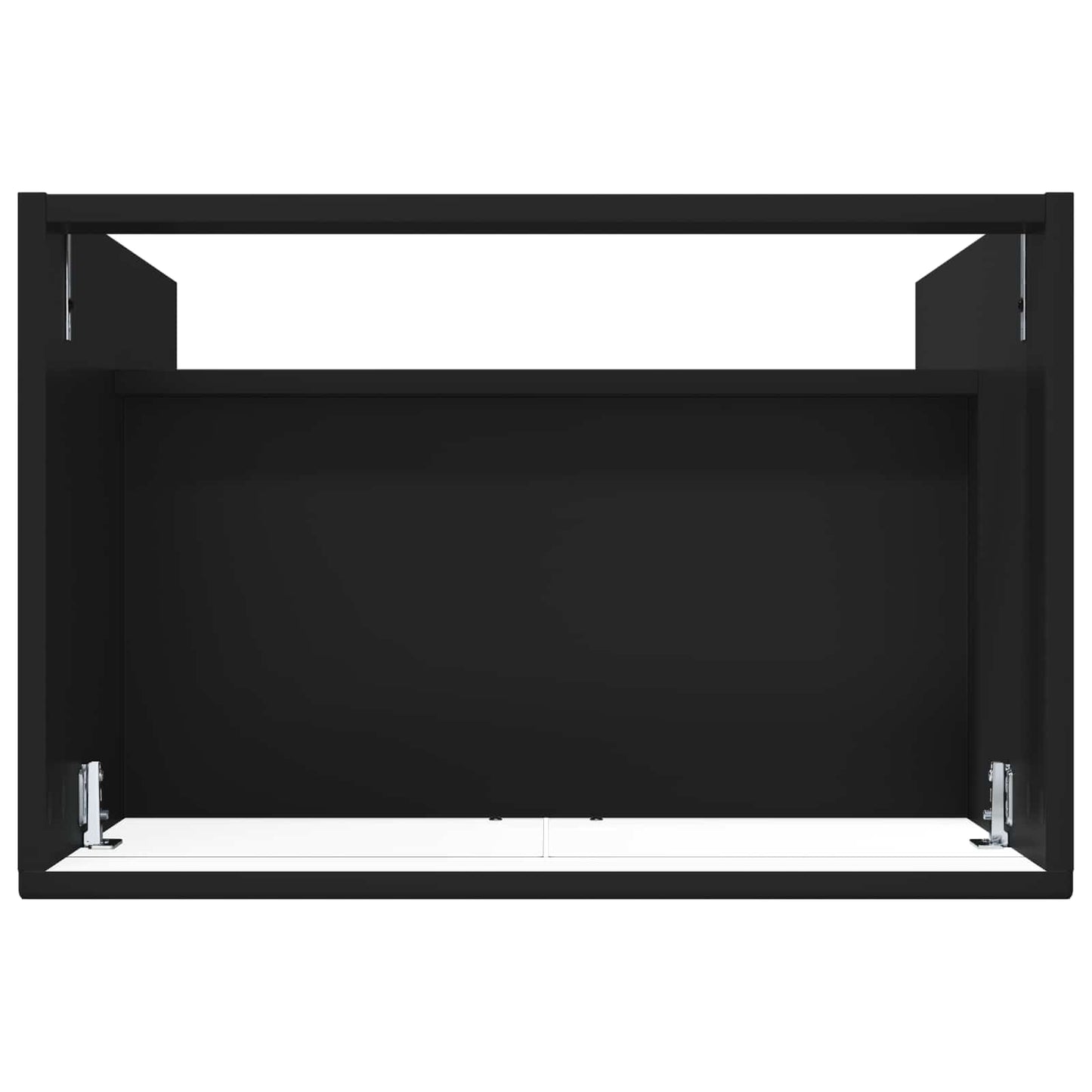 Baderomsskap under vask Svart 78,5 x 37,5 x 81 cm