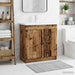 Baderomsskap under vask Gammelt tre 56 x 37,5 x 81 cm