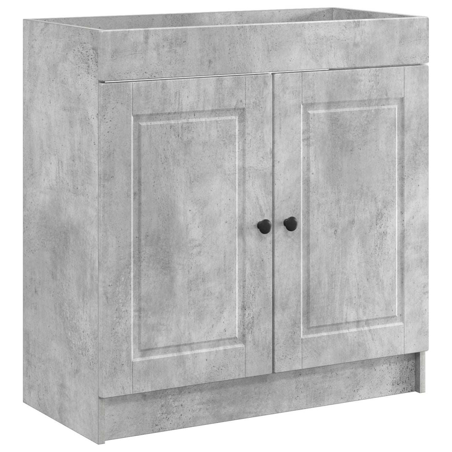 Baderomsskap under vask Betonggrå 78,5 x 37,5 x 81 cm