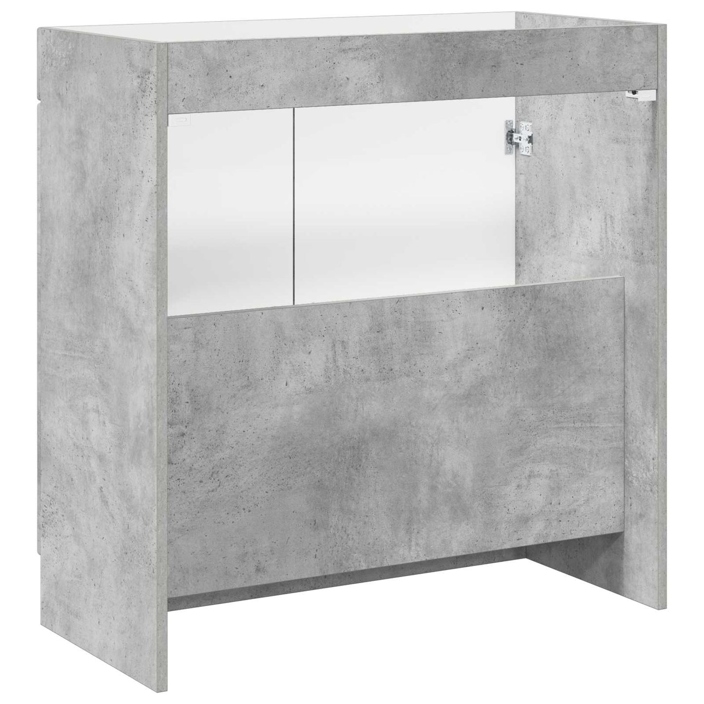 Baderomsskap under vask Betonggrå 78,5 x 37,5 x 81 cm