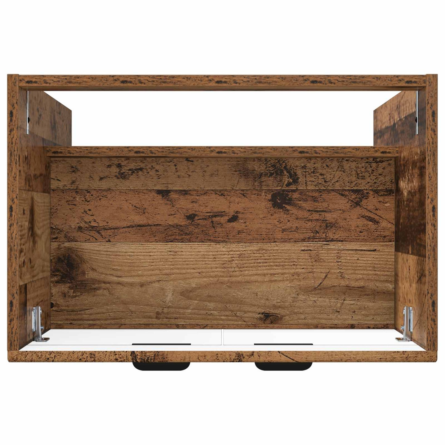 Baderomsskap under vask Gammelt tre 56 x 37,5 x 81 cm