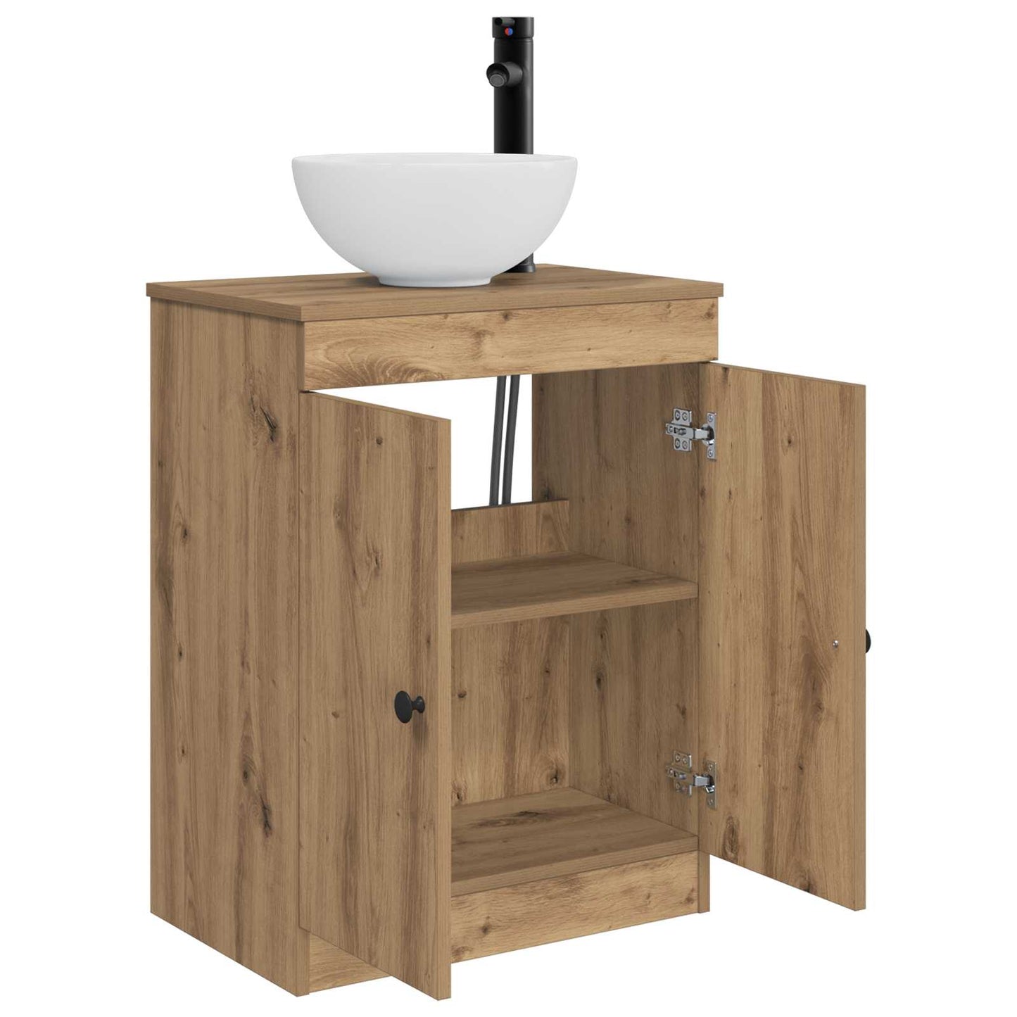 Badmøbel med vask Artisan eik 54 x 35 x 83 cm Konstruert tre