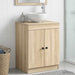 Baderomsskap Sonoma eik 54 x 41 x 70 cm Konstruert tre