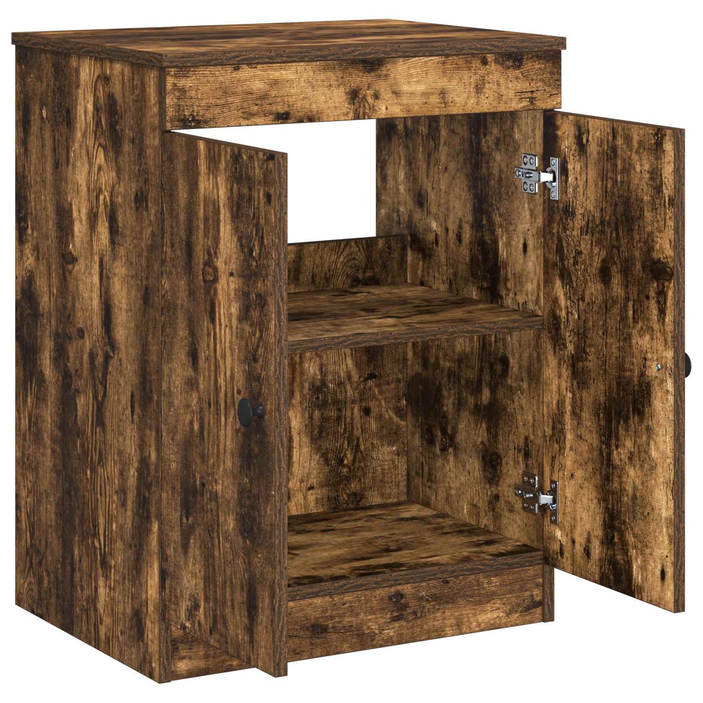 Baderomsskap Røkt Eik 54 x 41 x 70 cm Konstruert tre
