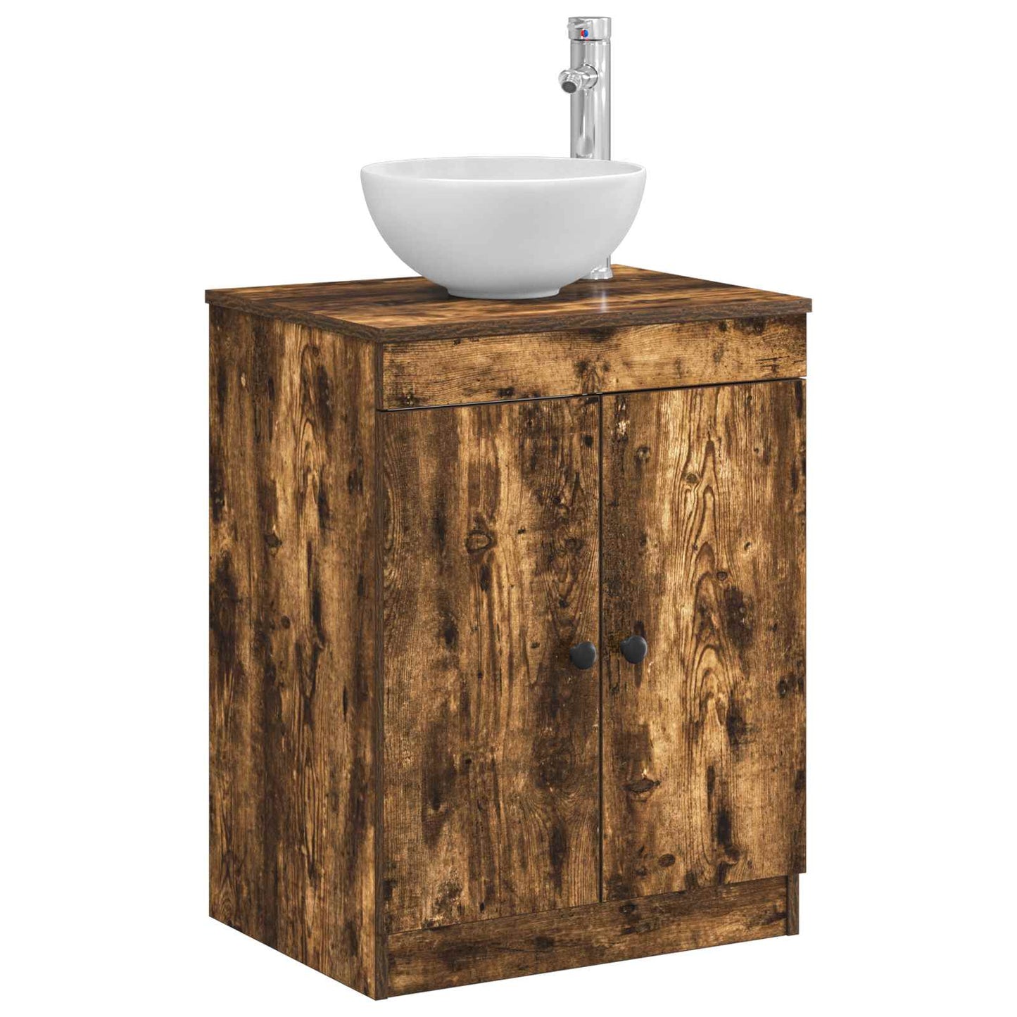 Baderomsskap Røkt Eik 54 x 41 x 70 cm Konstruert tre