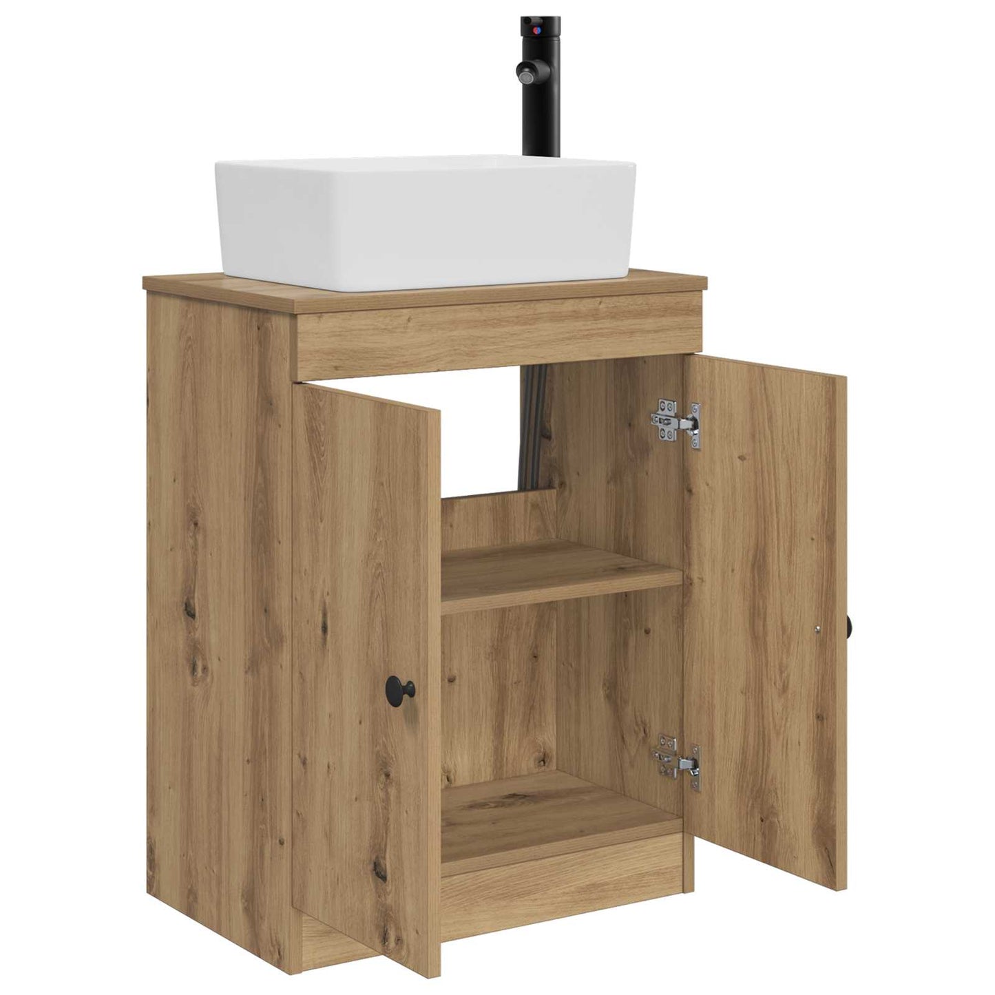 Badmøbel med vask Artisan eik 54 x 35 x 83 cm Konstruert tre