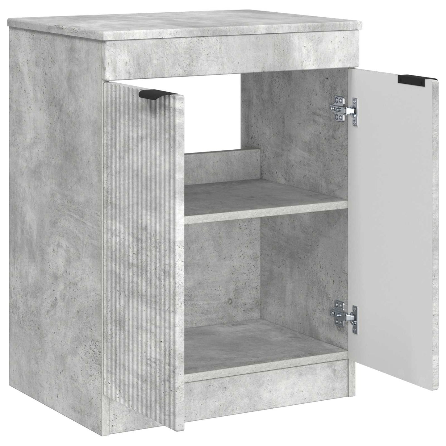 Baderomsskap Betonggrå 54 x 41 x 70 cm Konstruert tre