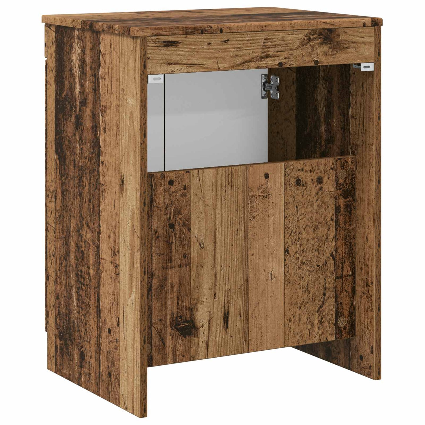 Baderomsskap Gammelt tre 54 x 41 x 70 cm Konstruert tre