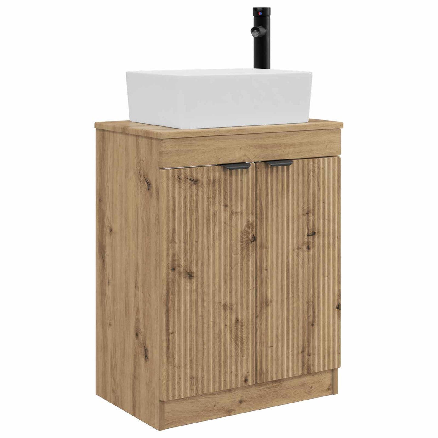 Badmøbel med vask Artisan eik 54 x 35 x 83 cm Konstruert tre