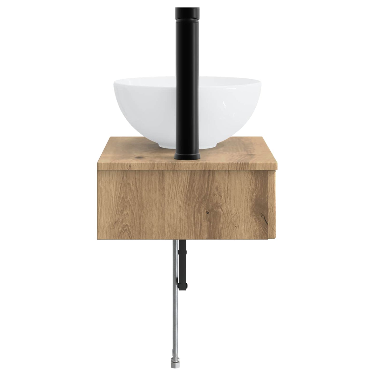 Vegghengt vask Artisan eik 40 x 35 x 39 cm Konstruert tre