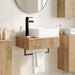 Vegghengt vask Artisan eik 50 x 41 x 39 cm Konstruert tre