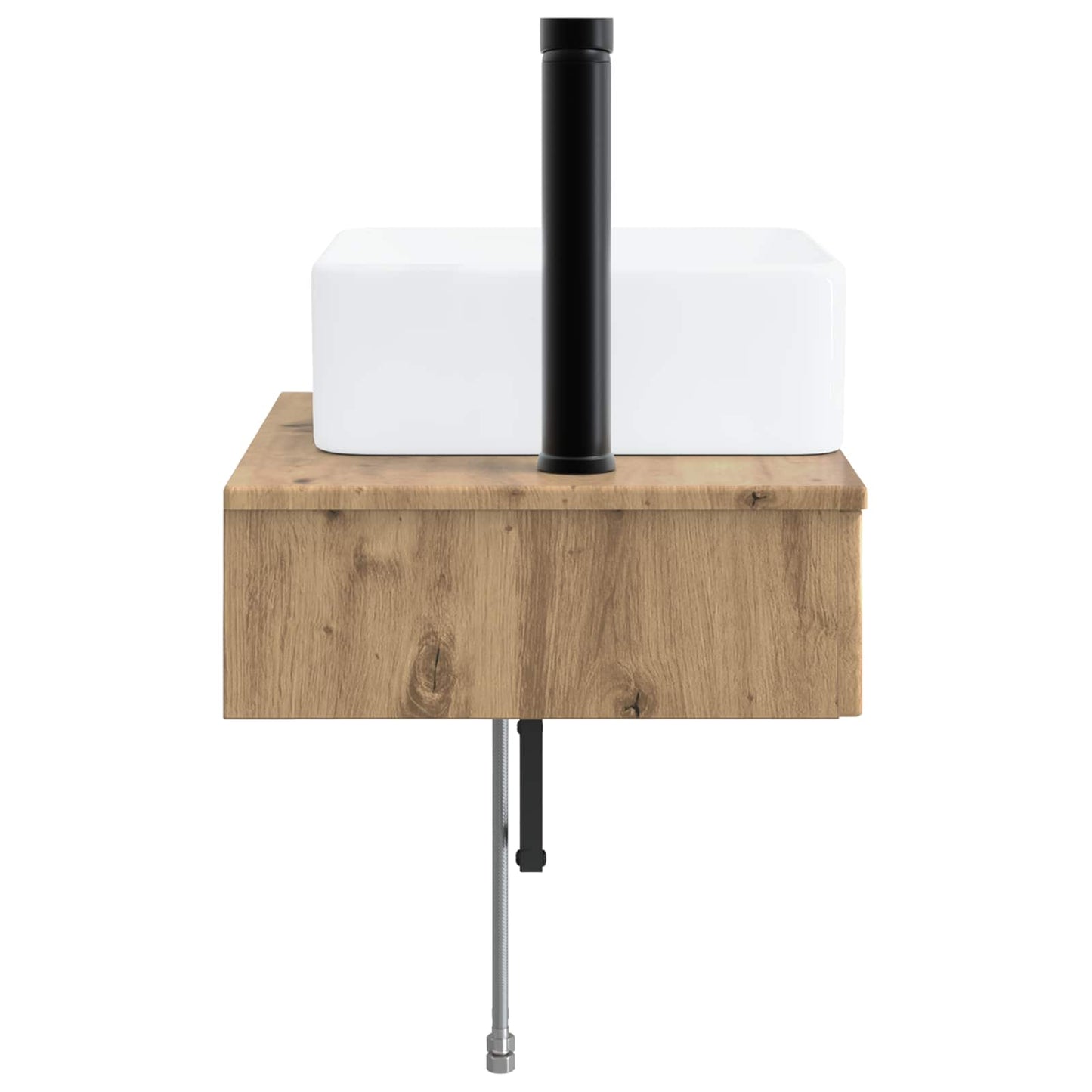 Vegghengt vask Artisan eik 50 x 41 x 39 cm Konstruert tre