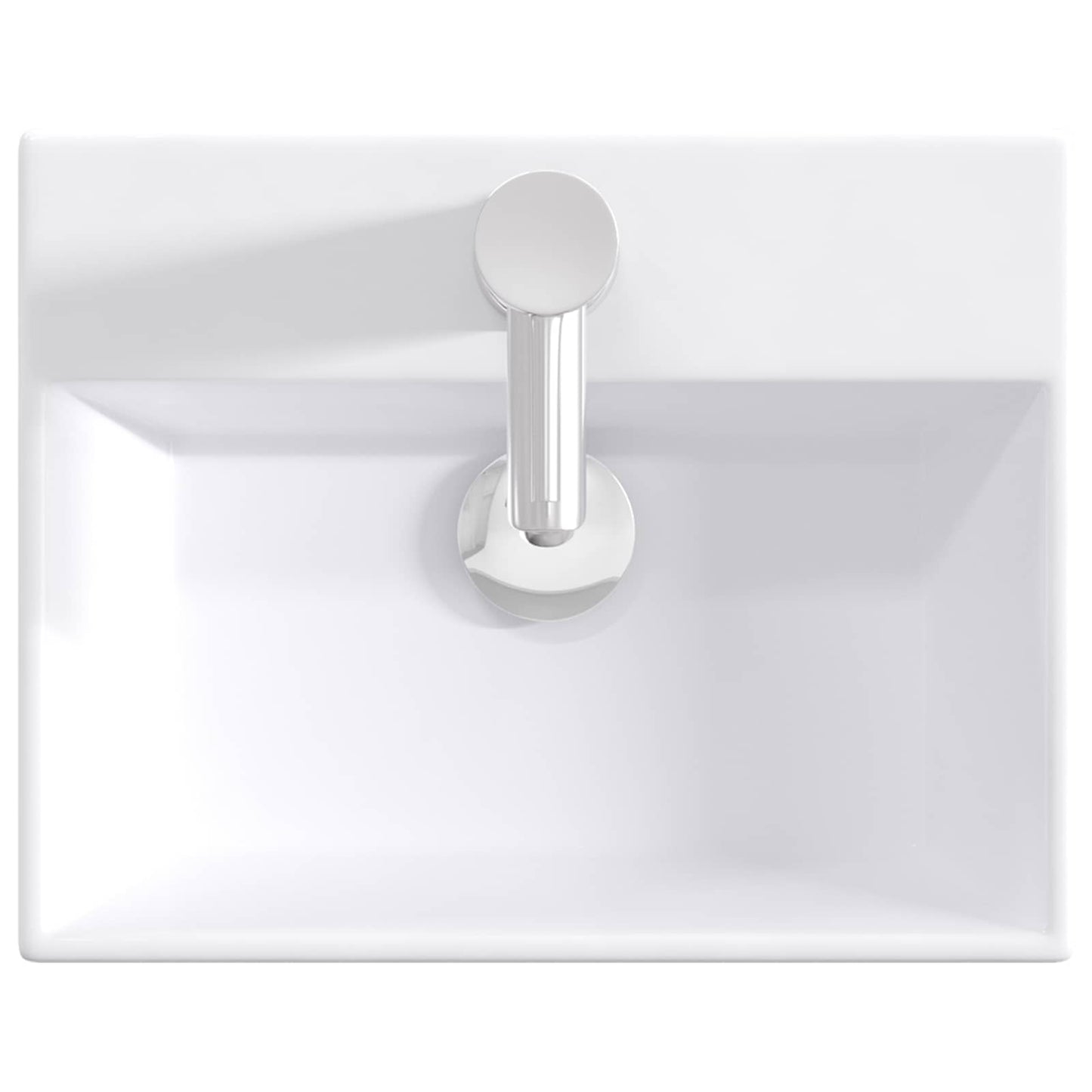 Vaskeservant for bad Krom 39 x 30,5 x 12,5 cm Metall