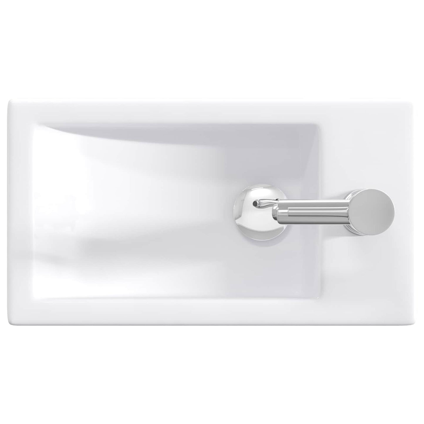 Vaskeservant for bad Krom 45,5 x 25,5 x 13 cm Metall