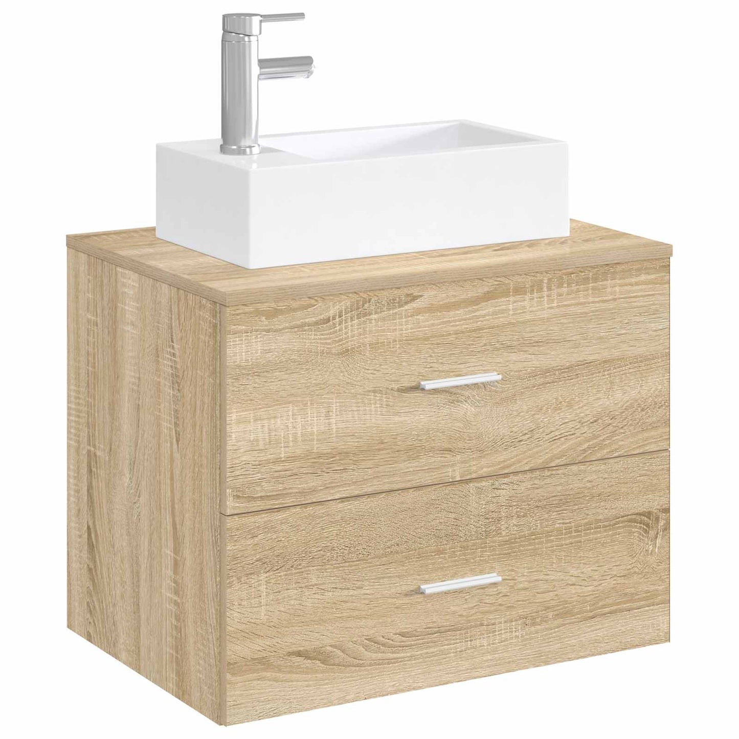 Vaskeservant for bad Krom 45,5 x 25,5 x 13 cm Metall