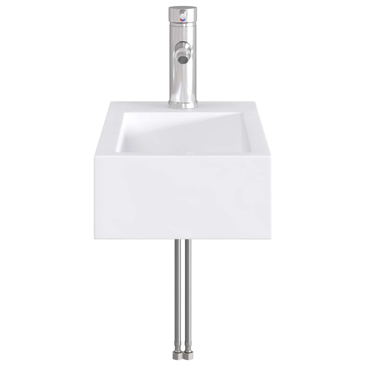 Vaskeservant for bad Krom 45,5 x 25,5 x 13 cm Metall