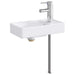 Vaskeservant for bad Krom 40,5 x 22,5 x 11,5 cm Metall