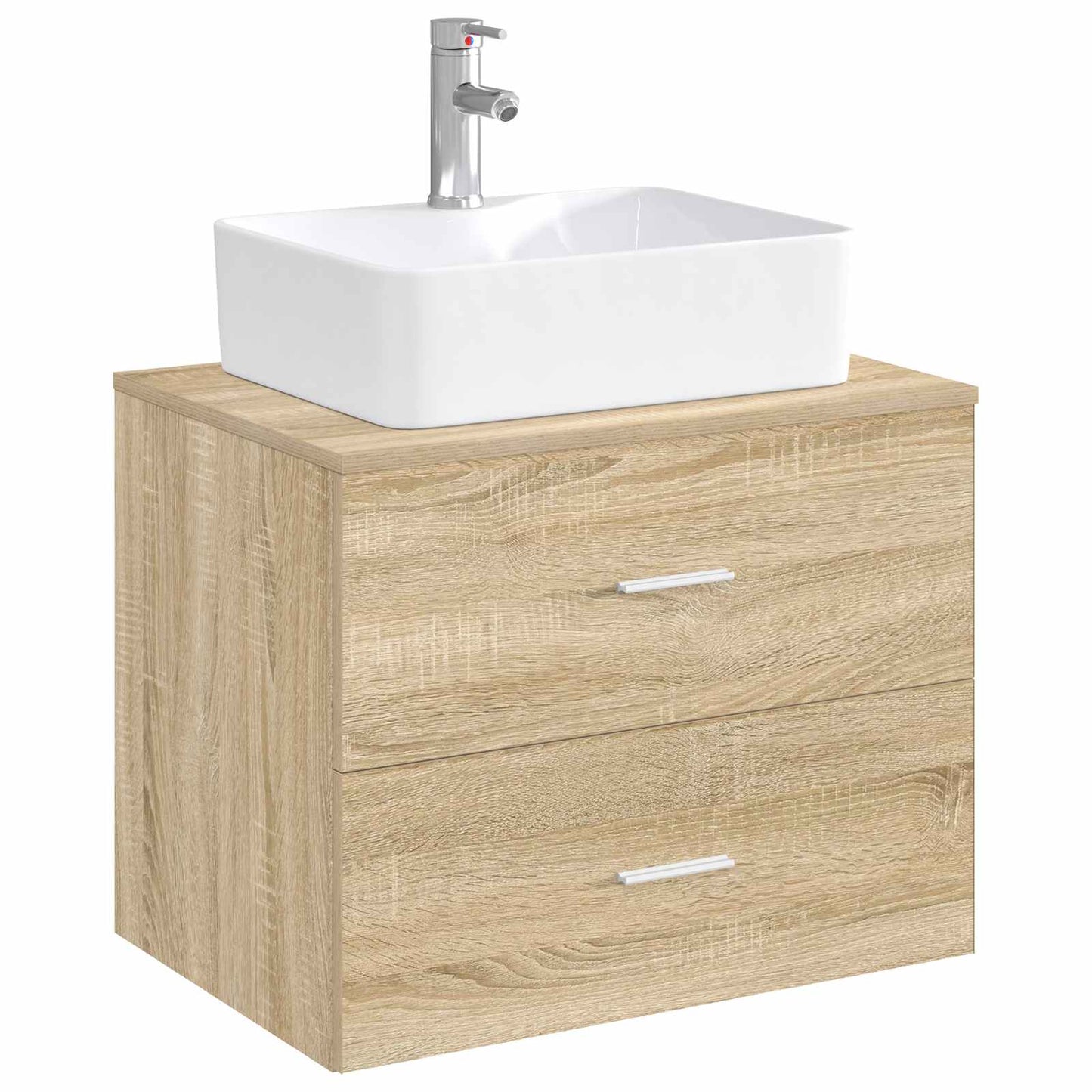 Vaskeservant for bad Krom 48,5 x 37,5 x 13 cm Metall