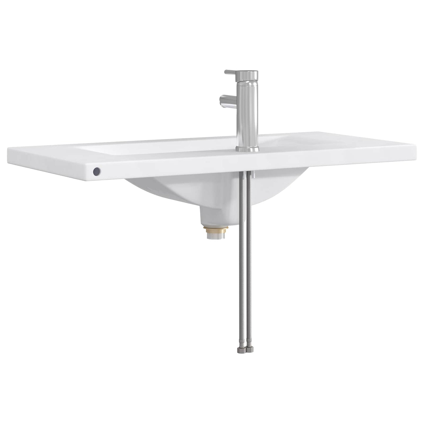 Vaskeservant for bad Krom 81 x 40 x 17,5 cm Metall