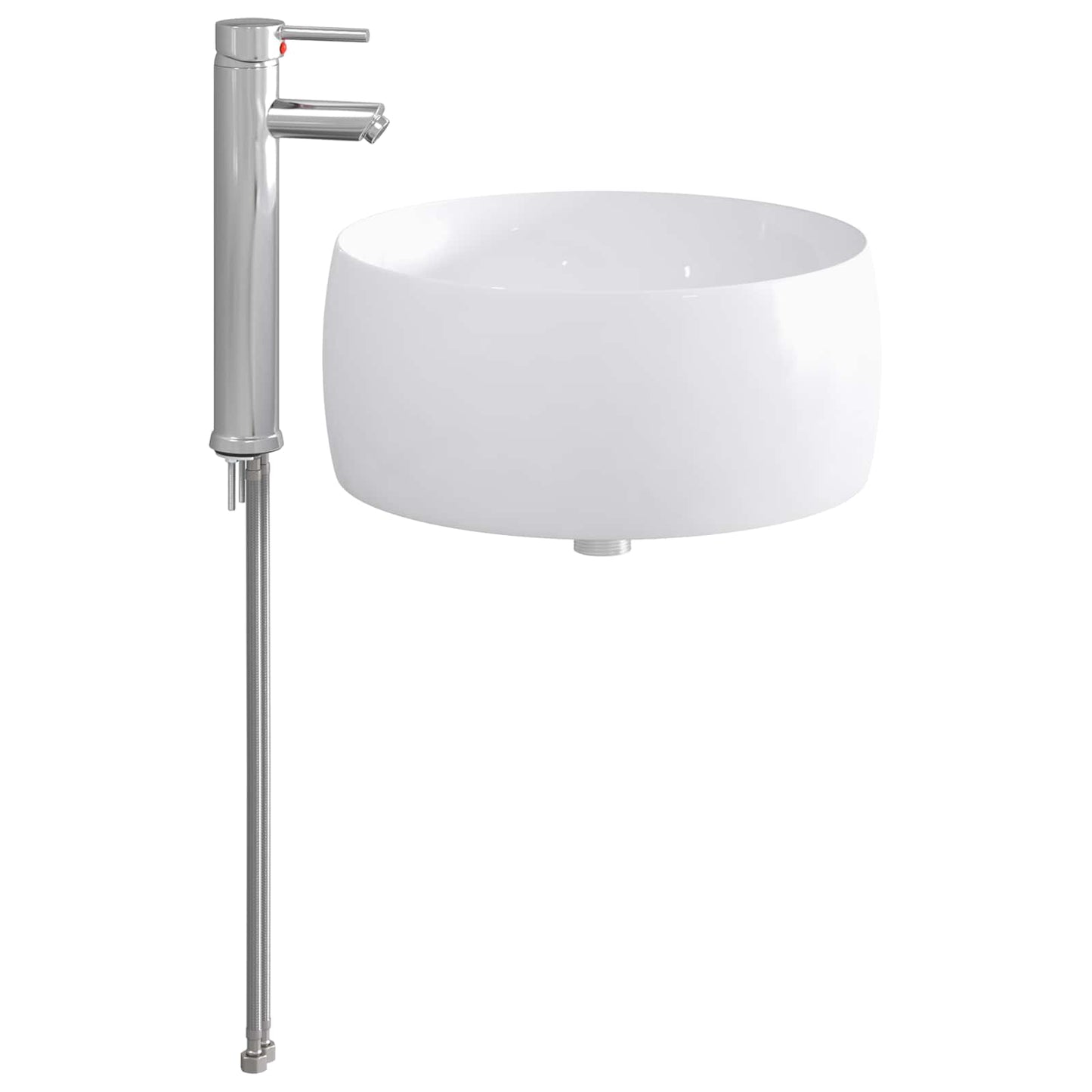 Vaskeservant for bad Krom 38,5 x 38,5 x 16 cm Metall