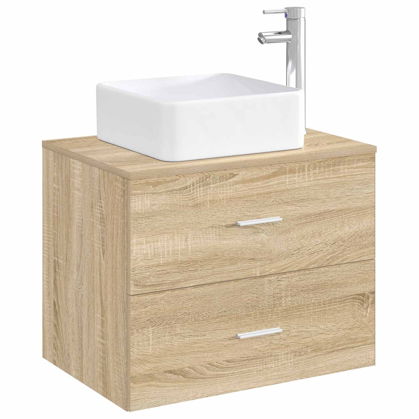 Vaskeservant for bad Krom 36,5 x 36,5 x 13 cm Metall