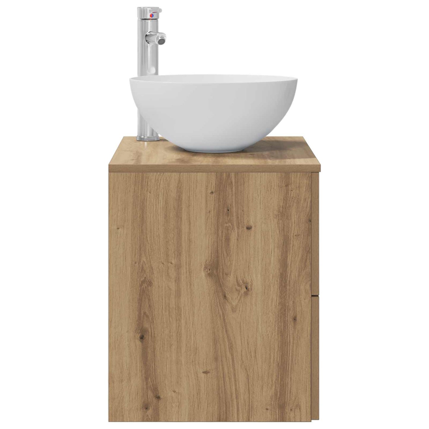 Vegghengt servant med skap Artisan eik 49,5 x 35 x 63 cm