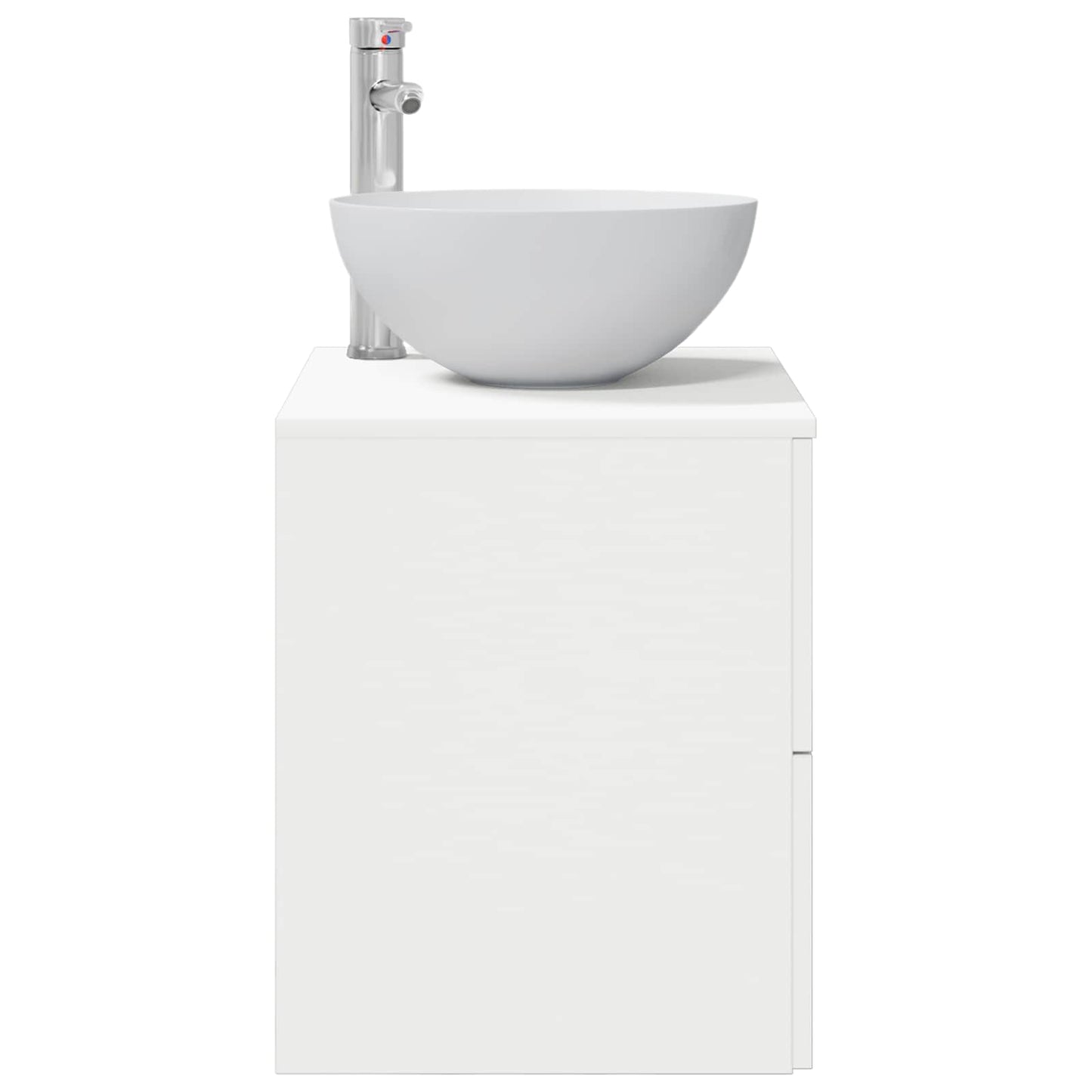 Vegghengt vaskeservant Hvit 49,5 x 41 x 64,5 cm Konstruert tre