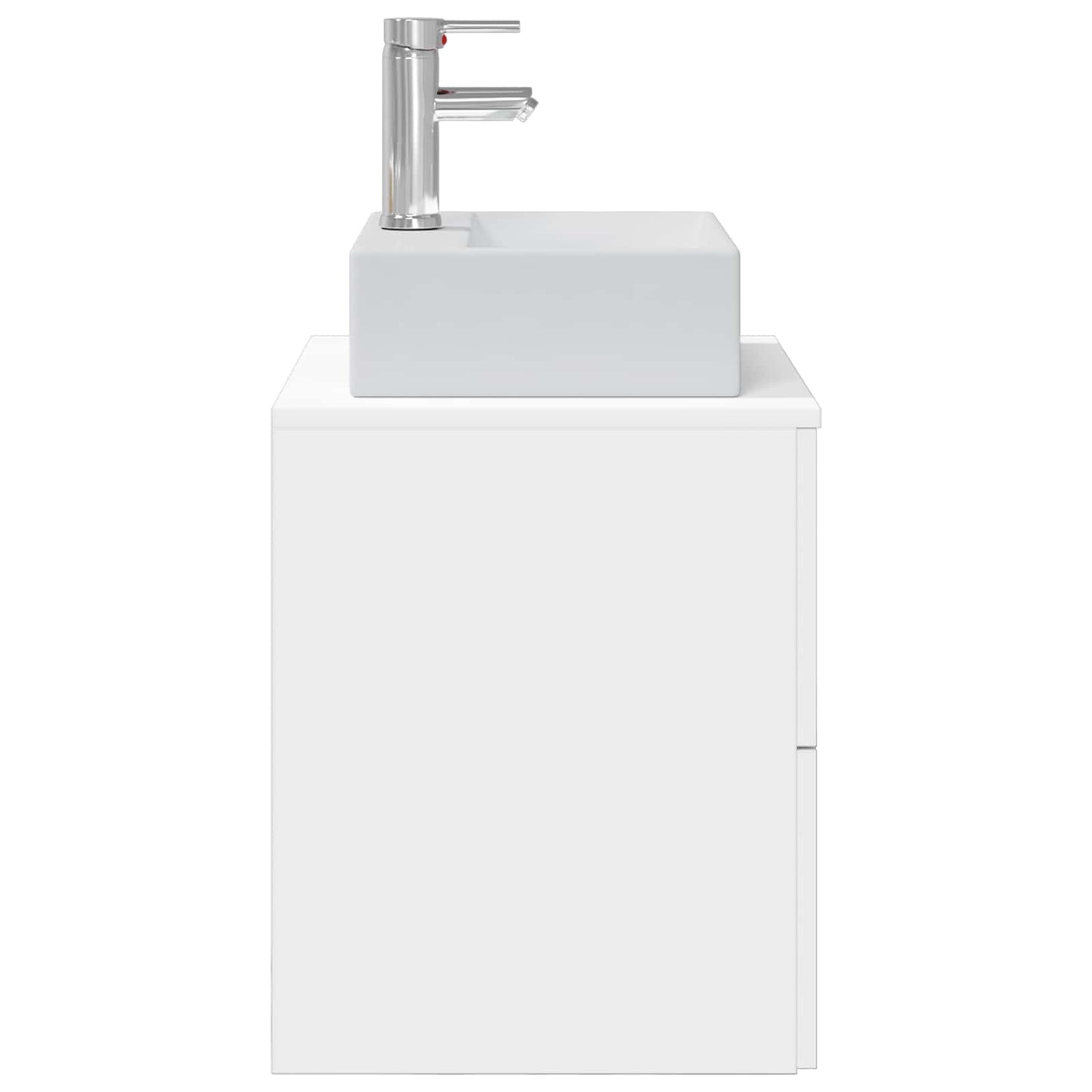 Vegghengt vaskeservant Hvit 49,5 x 41 x 62,5 cm Konstruert tre