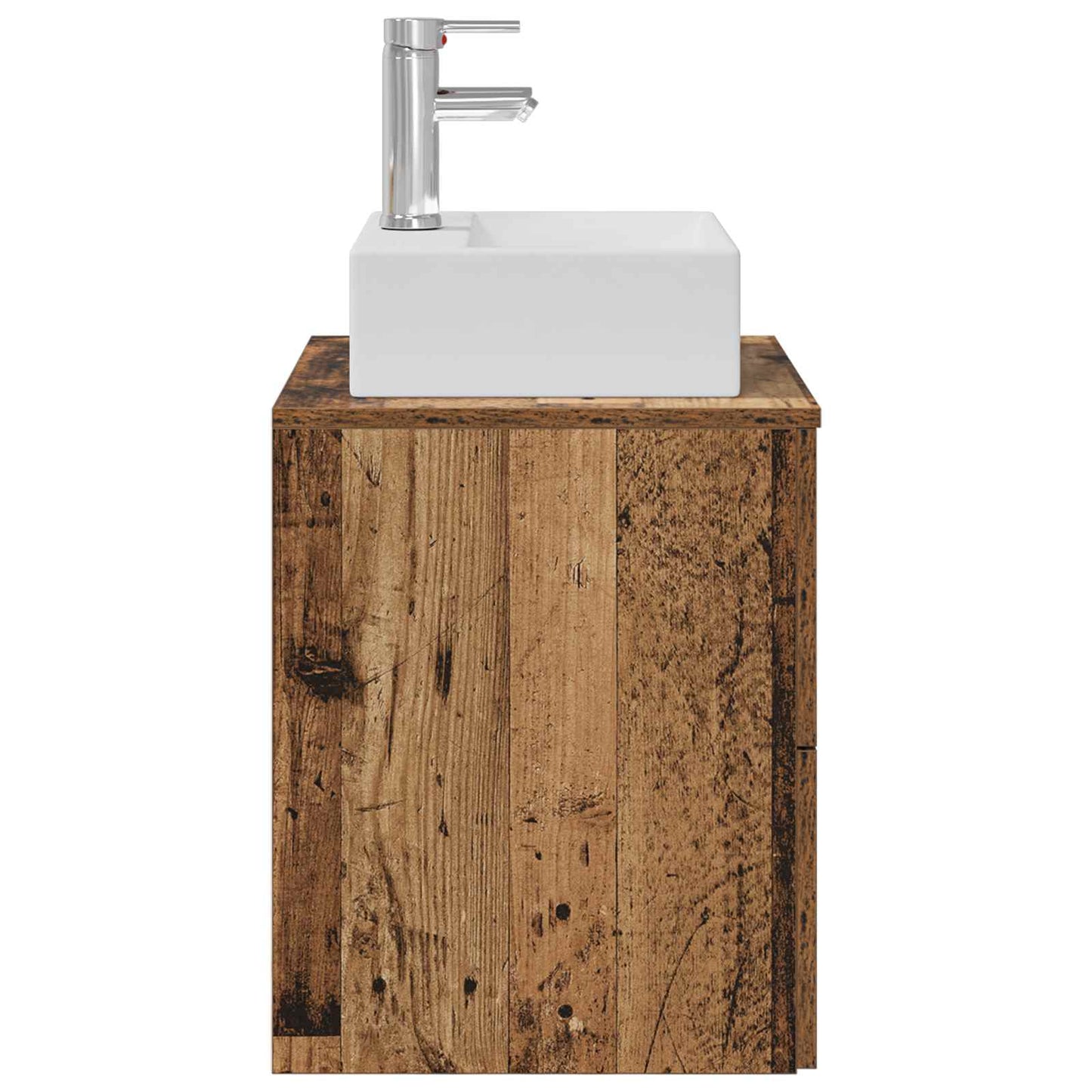 Vegghengt vaskeservant Gammelt tre 49,5 x 41 x 62,5 cm