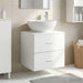Vegghengt vaskeservant Hvit 49,5 x 44,5 x 66,5 cm