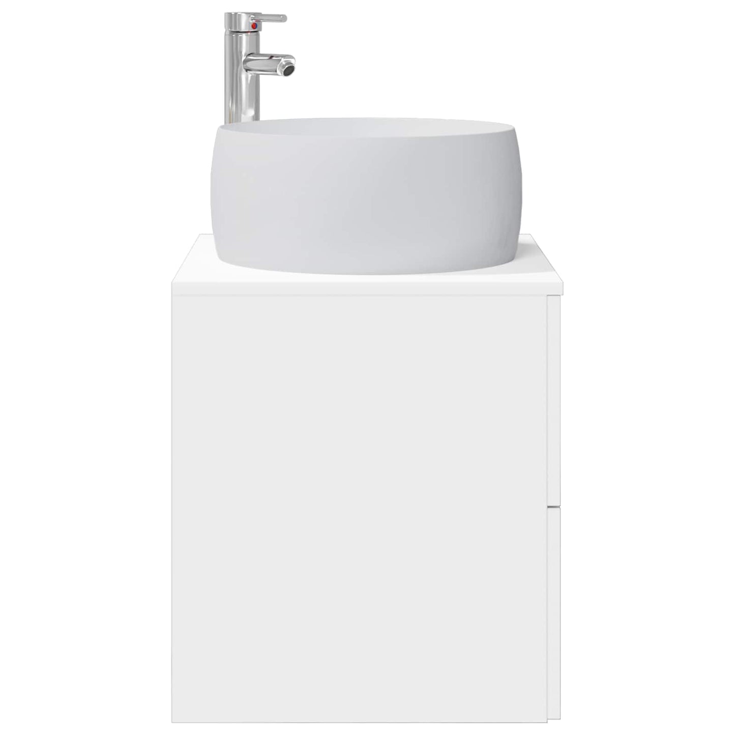 Vegghengt vaskeservant Hvit 49,5 x 44,5 x 66 cm Konstruert tre