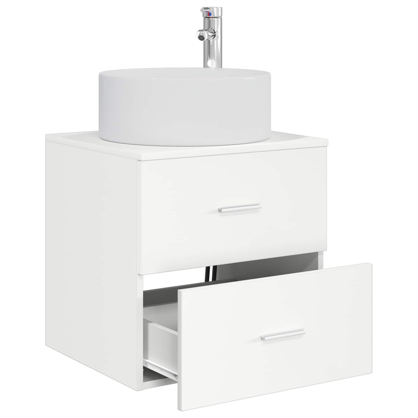 Vegghengt vaskeservant Hvit 49,5 x 44,5 x 65,5 cm