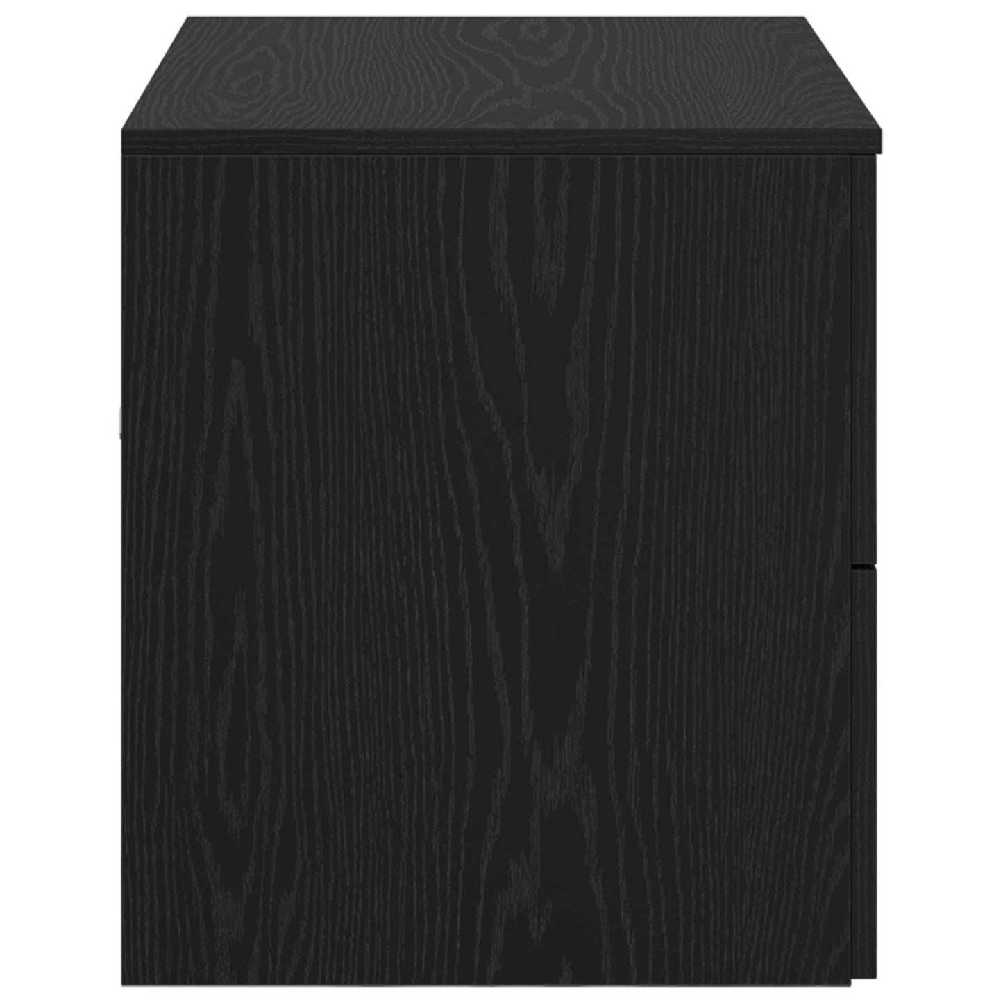 Vegghengt baderomsskap Svart eik 62,5 x 44,5 x 50 cm