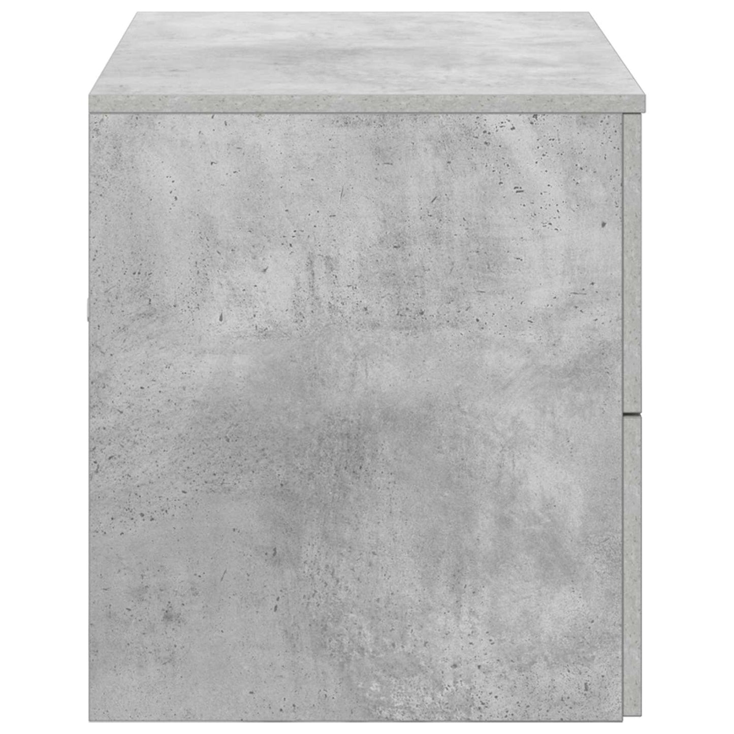 Vegghengt baderomsskap Betonggrå 62,5 x 44,5 x 50 cm