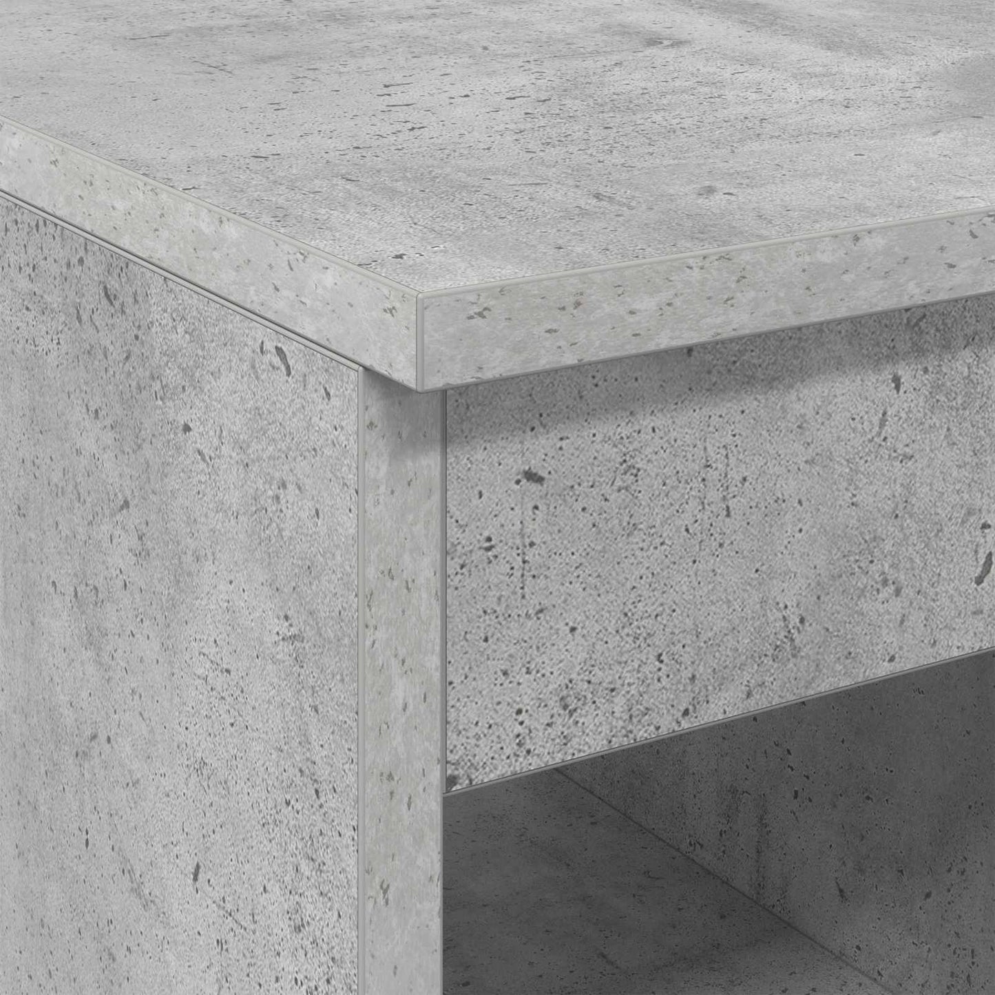Baderomsskap I mellom Betonggrå 30 x 35 x 50 cm Konstruert tre