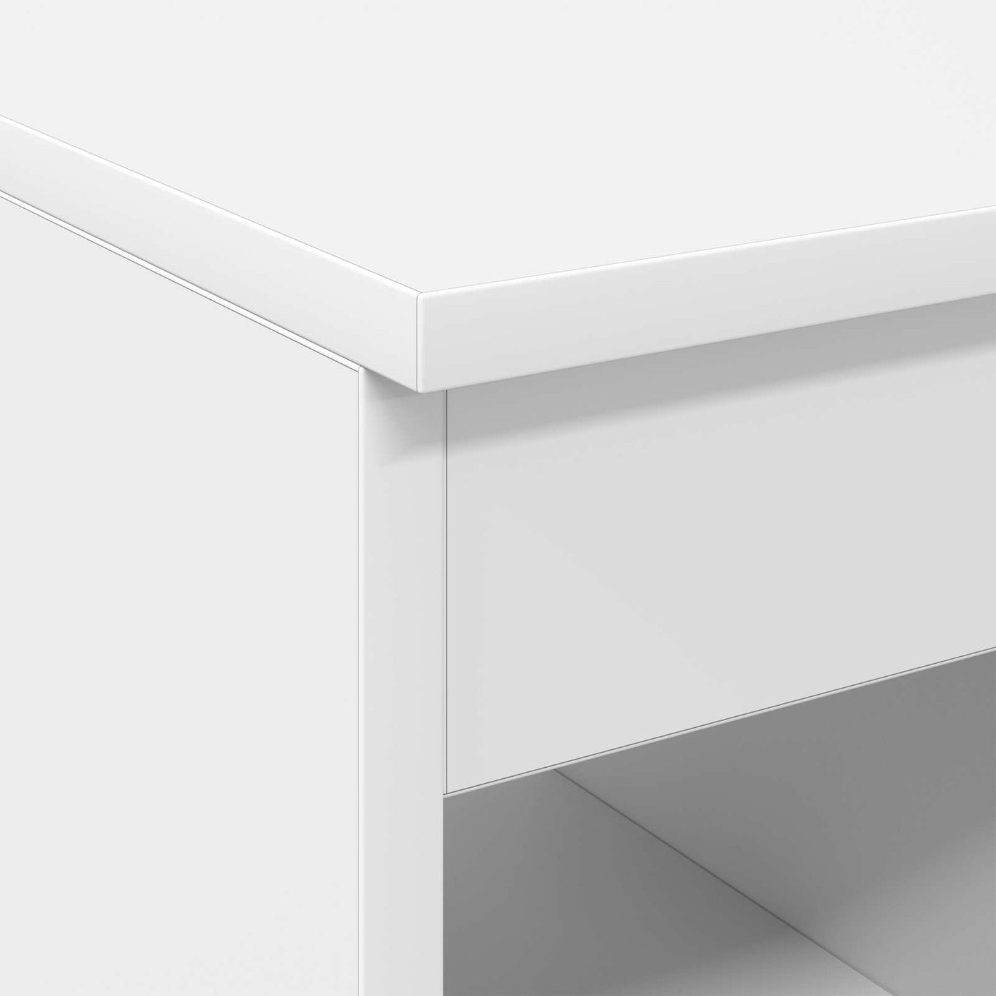 Baderomsskap I mellom Hvit 30 x 41 x 50 cm Konstruert tre