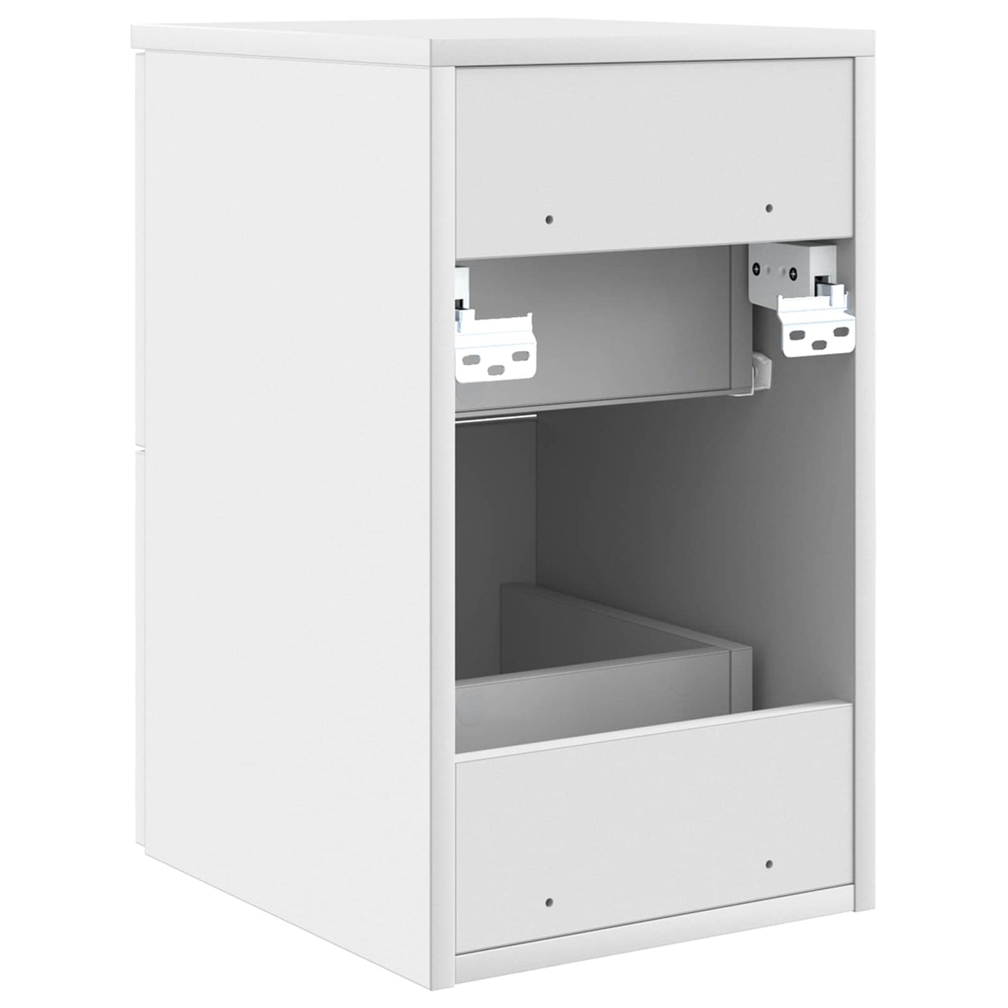 Baderomsskap I mellom Hvit 30 x 44,5 x 50 cm Konstruert tre