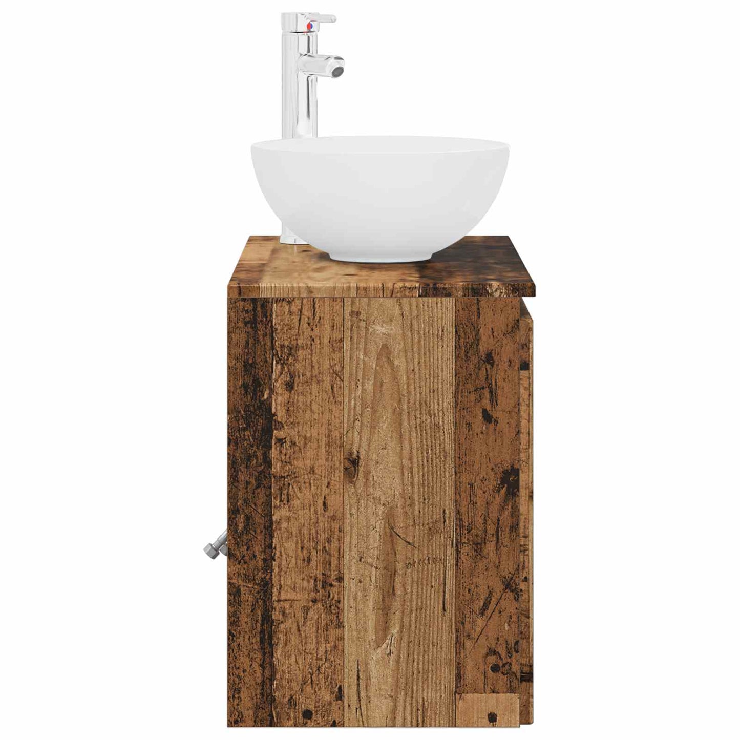 Vegghengt vaskeservant Gammelt tre 49,5 x 35 x 63 cm