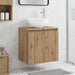 Vegghengt vaskeservant Artisan eik 49,5 x 35 x 63 cm