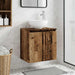 Vegghengt vaskeservant Gammelt tre 49,5 x 41 x 64,5 cm