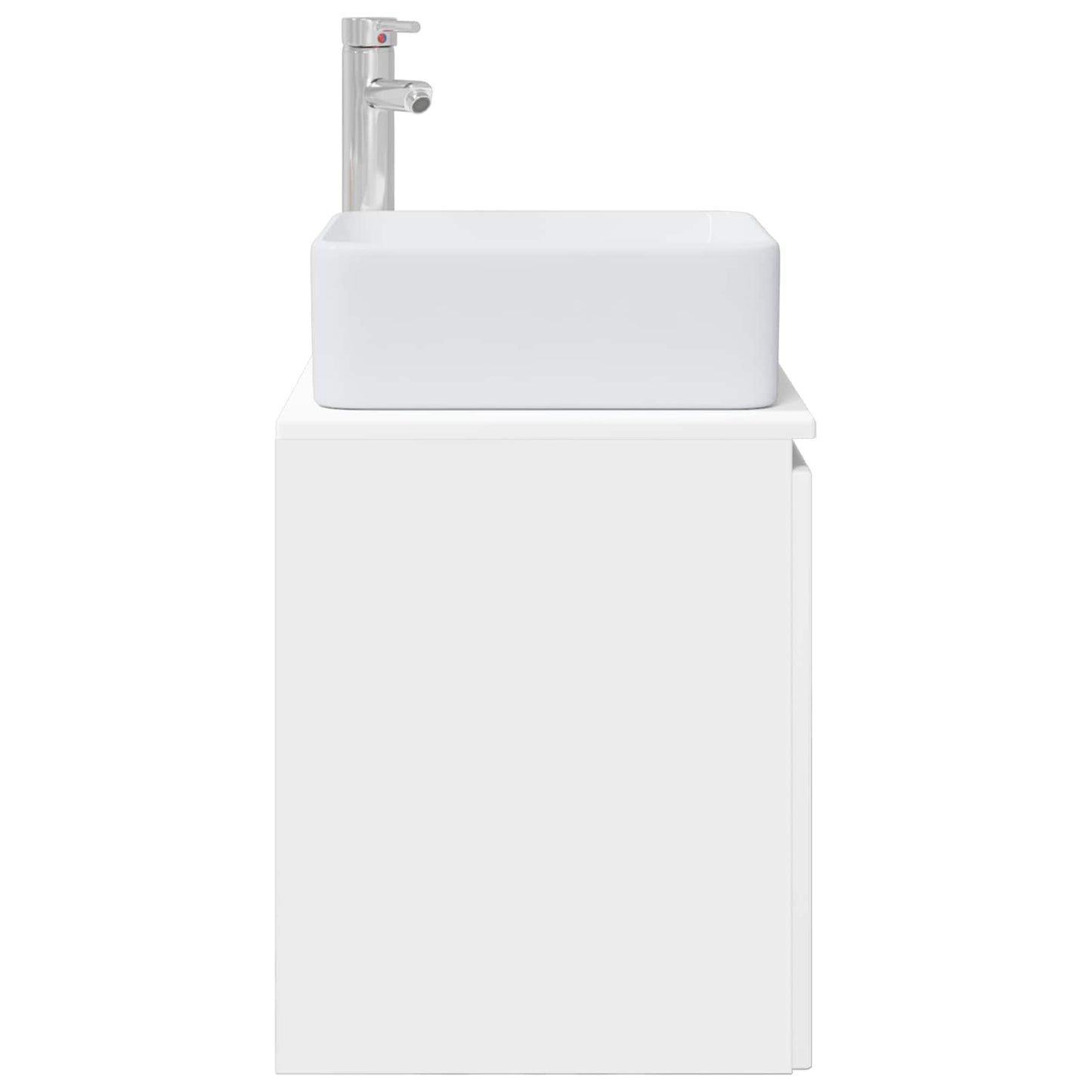 Vegghengt vaskeservant Hvit 49,5 x 41 x 63 cm Konstruert tre