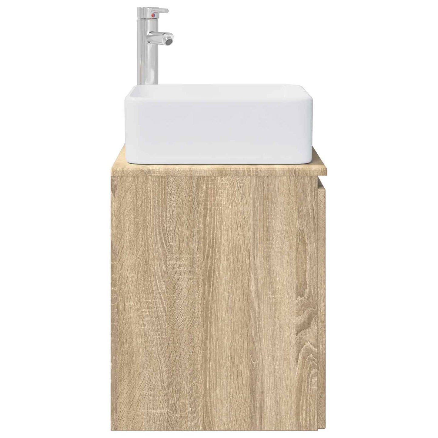 Vegghengt vaskeservant Sonoma eik 49,5 x 41 x 63 cm