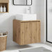 Vegghengt vaskeservant Artisan eik 49,5 x 41 x 63 cm